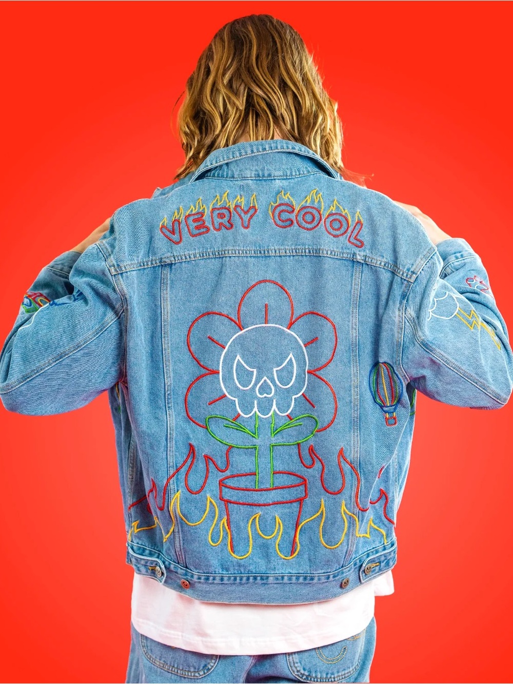 NWT Cool Shirtz Play Cool Real Denim Jacket